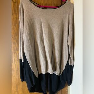 Chic Two-Tone Sweater - New York & Company